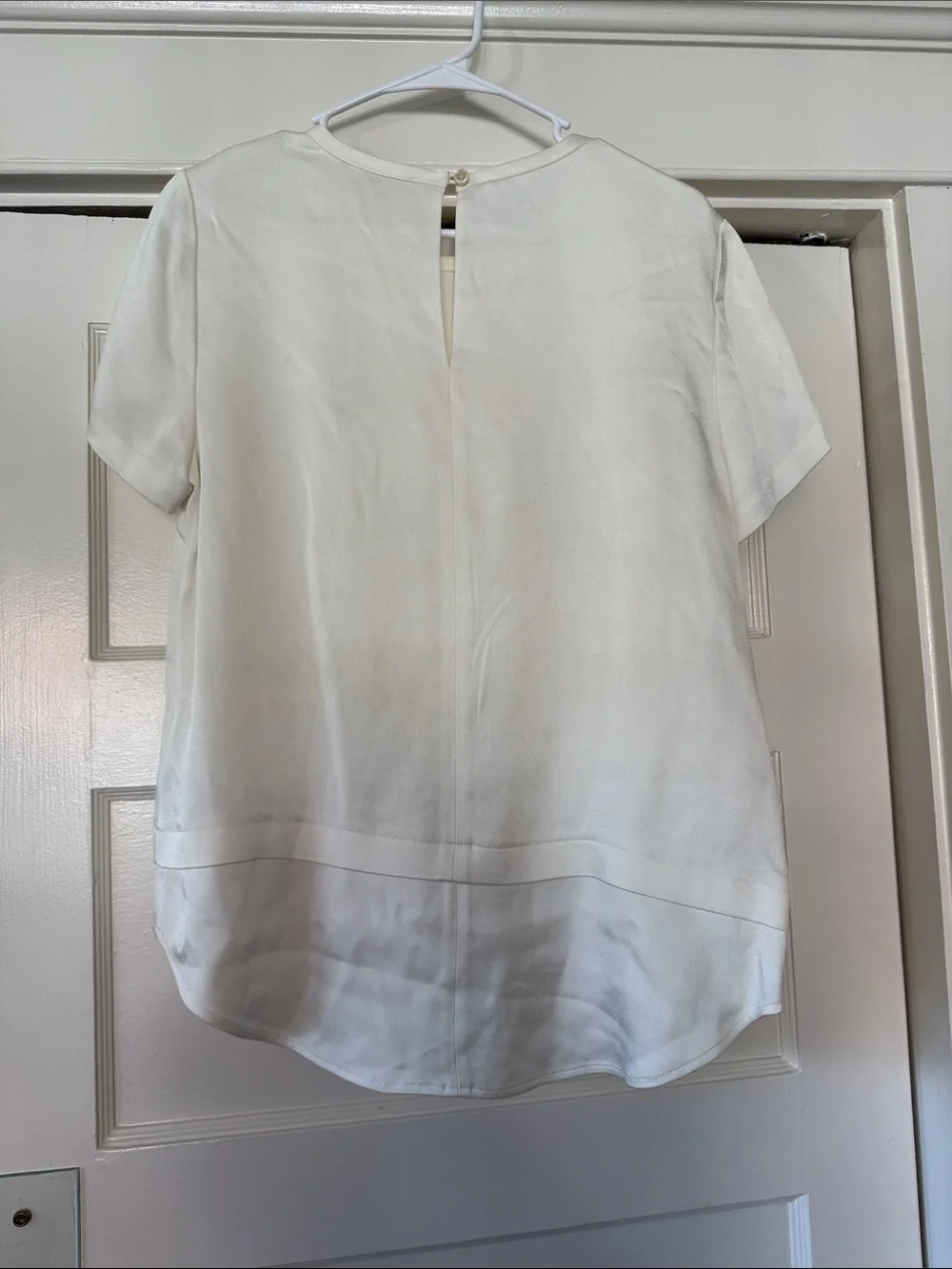 kate spade Short-Sleeve Round-Neck Blouse
